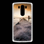 Coque LG G3 Filet de pêche sur ponton pêcheur