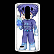 Coque LG G3 Chibi style illustration of a superhero