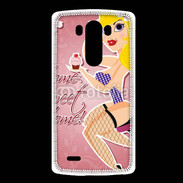 Coque LG G3 Dessin femme sexy style Betty Boop