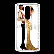 Coque LG G3 Couple glamour dessin
