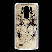 Coque LG G3 Guerrière en dessin 12