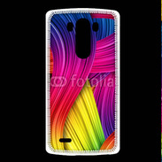 Coque LG G3 Fibres de couleur