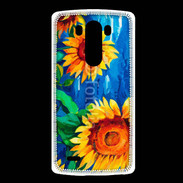 Coque LG G3 Peinture de tournesol