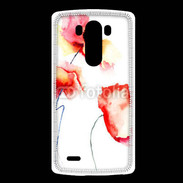 Coque LG G3 Peinture de Coquelicots 25