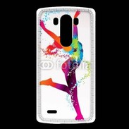 Coque LG G3 Danseuse en couleur