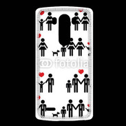 Coque LG G3 Gay et lesbiennes en couple