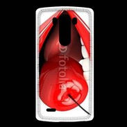 Coque LG G3 Cerise et bouche 2