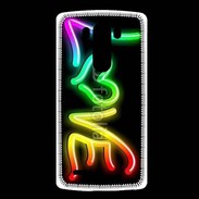 Coque LG G3 Love en couleur
