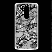 Coque LG G3 Tissus glamour noir et blanc