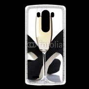 Coque LG G3 coupe de champagne talons aiguilles 