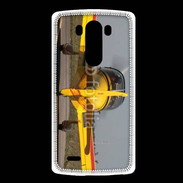 Coque LG G3 Cap 10 jaune sur taxiway