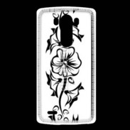 Coque LG G3 Tatouage de fleurs 5