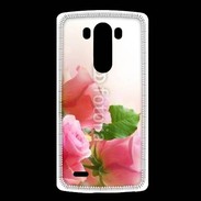 Coque LG G3 Belle rose 2