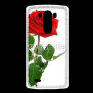 Coque LG G3 Rose rouge 2