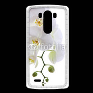 Coque LG G3 Orchidée blanche