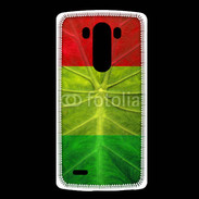 Coque LG G3 Feuille rasta