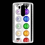 Coque LG G3 Love and peace 5