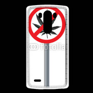 Coque LG G3 Cannabis interdit