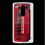 Coque LG G3 Cabine téléphonique rouge