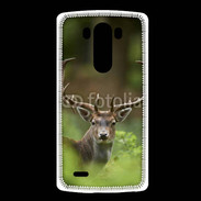 Coque LG G3 Portrait de Cerf 15