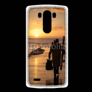 Coque LG G3 Pécheur au levé du soleil