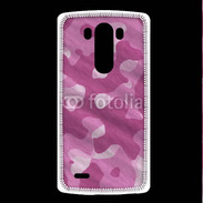 Coque LG G3 Camouflage rose