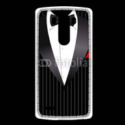 Coque LG G3 Illustration smoking noir rayé