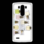 Coque LG G3 Pyramide de bouteilles de parfums