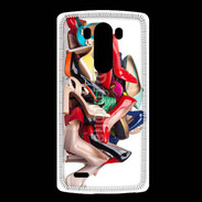 Coque LG G3 Pêle mêle chaussures