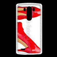 Coque LG G3 Escarpins rouges