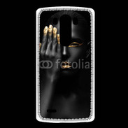 Coque LG G3 Fashion en noir et or