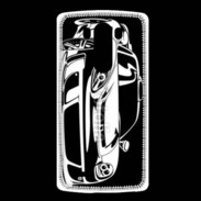 Coque LG G3 Illustration voiture de sport en noir et blanc