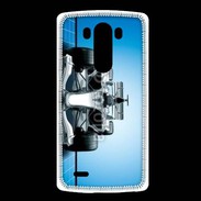 Coque LG G3 Formule 1 sur fond bleu
