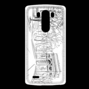 Coque LG G3 Dessin Arc de Triomphe Paris