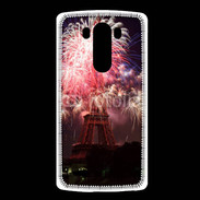 Coque LG G3 Feux d'artifice Tour Eiffel