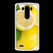 Coque LG G3 Citron jaune
