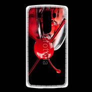 Coque LG G3 Cocktail cerise 10