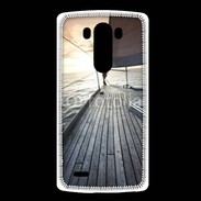 Coque LG G3 Voilier au couché du soleil