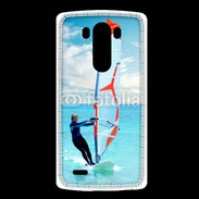 Coque LG G3 Planche à voile en mer des caraïbes