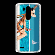 Coque LG G3 Sur la plage ensoleillée 1