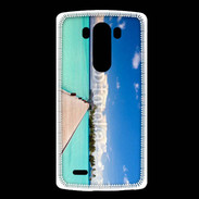 Coque LG G3 Ponton sur mer des tropiques