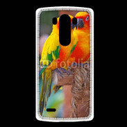 Coque LG G3 Couple d'oiseaux colorés