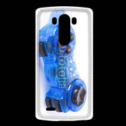Coque LG G3 Manette de jeux bleue