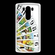 Coque LG G3 Cartes de tarot sur fond blanc