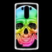 Coque LG G3 Tête de mort couleur