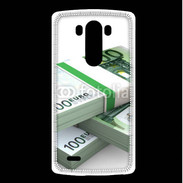 Coque LG G3 Liasse de billets 100 €
