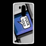Coque LG G3 Clavier humour fuck you