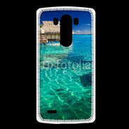 Coque LG G3 Bungalow sur l'eau des tropiques