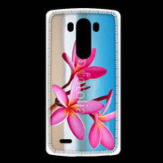 Coque LG G3 Fleurs à la plage