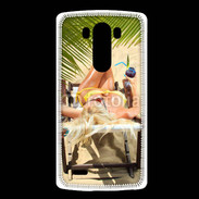 Coque LG G3 Femme sexy à la plage 25